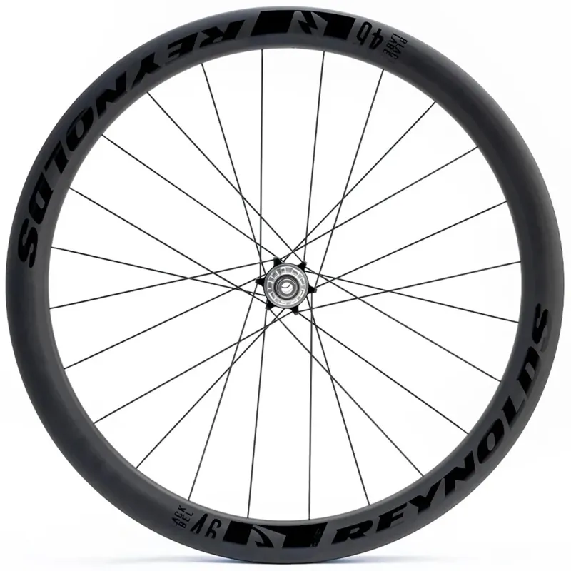 Reynolds Blacklabel 46 Pro Disc Brake Clincher Road Wheelset - Black-2